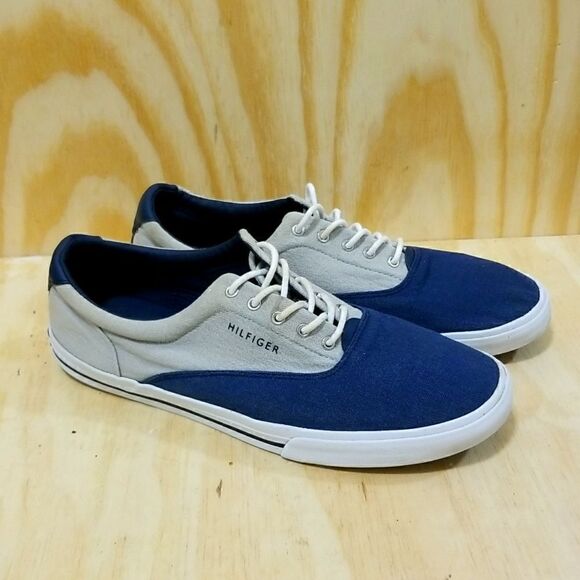 Tommy Hilfiger Canvas Sneakers Mens sz 13 - Picture 1 of 12